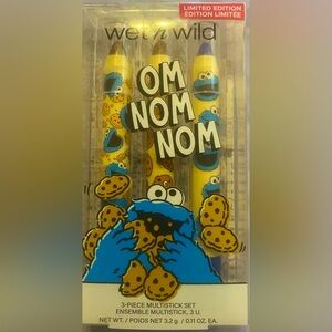 Wet N Wild x Sesame Street Cookie Monster Multisticks